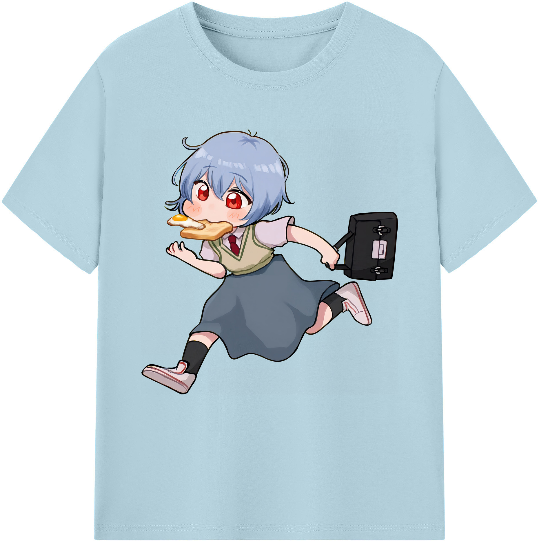 （画像用） EVA 新世紀エヴァンゲリオン 綿100％半袖Tシャツ（フロントプリント）